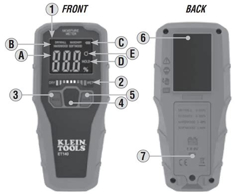 tool shop moisture meter instruction manual|klein moisture meter manual pdf.